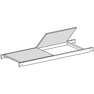 Hymer Bühne mit Durchstiegsklappe, 1,58 m x 0,61 m