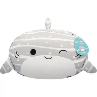 Squishmallows SQCR06550 - Sachie der Hai 30 cm Stackables, offizielles Jazwares Plüsch, superweiches Kuscheltier