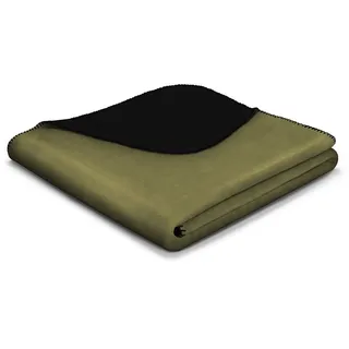 Biederlack Deer Kuscheldecke 130 x 170 cm Grün/Bronze