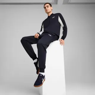 Puma Trainingsanzug »POLY BASEBALL SUIT« 2 Stk. zweiteiliges Set, mit elastischem Bund, mit verstellbarem Kordelzug, blau