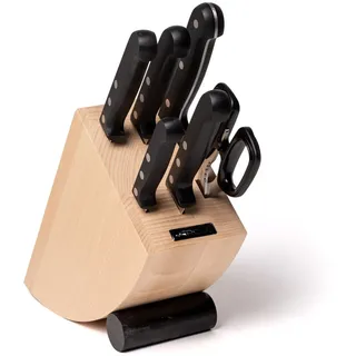 5 Messer und Scherenblock Arcos Universal 285600 Set à 6 Stück und Geschenkbox - Bunt