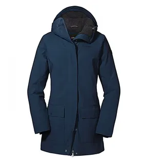 Schöffel Damen Rotterdam Parka (Größe XL, blau)