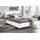 Polsterbett »Elba« wahlweise mit LED-Beleuchtung, weiß,