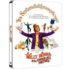 WB Willy Wonka & The Chocolate Factory Steelbook [4K Ultra HD] [1971] [Blu-ray] [2023] [Region Free] (Blu-ray Laufwerk), Optisches Laufwerk
