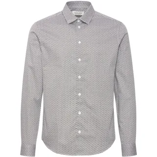 Businesshemd CASUAL FRIDAY "Businesshemd CFFridi", Herren, Gr. 3XL, N-Gr, grün (schwarz olive), Obermaterial: 100% Baumwolle CO., Hemden Businesshemd