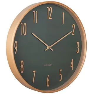 Karlsson Wanduhr, Gracil – Dschungelgrün - Grün,