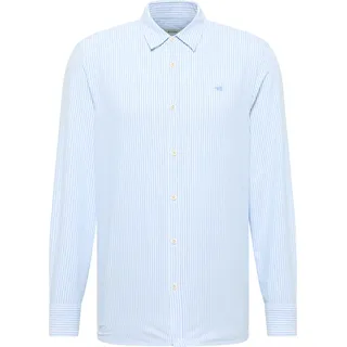 Mustang Langarmhemd gestreift Blau L