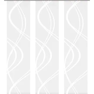 HOME WOHNIDEEN »TIBERIO 3er SET« Paneelwagen 3 Stk. tlg. Schiebegardine, 3er SET TIBERIO,