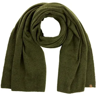 camel active Damen Strickschal aus Wollmix Oliv, womenswear-OS