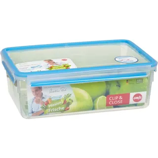 Emsa Frischhaltedose rechteckig blau 11,1 cm 5,4 l