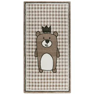 Esprit Kinderteppich , Taupe, Beige , Textil , Bär , rechteckig , 80x150 cm , Textiles Vertrauen - Oeko-Tex®, Hohenstein, Oeko-Tex® Standard 100 , für Fußbodenheizung geeignet, in verschiedenen Größen erhältlich, für Hausstauballergiker geeignet , Teppiche und Böden, Teppiche, Kinderteppiche