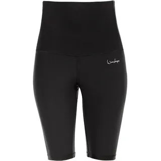 Winshape Functional Power Shape Biker Shorts „High Waist“ HWL402, schwarz, Slim Style, Fitness Freizeit Sport Yoga Workout
