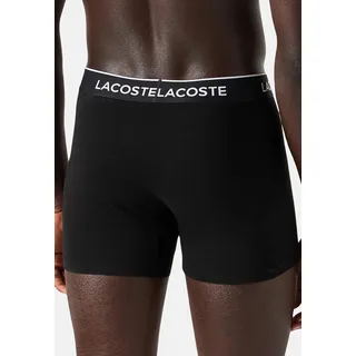 Lacoste Unterhose Boxershorts 3er Pack - Schwarz