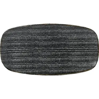 Churchill 6 x Platte, eckig 35x19cm Studio Prints Homespun charcoal black