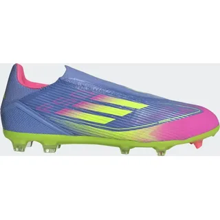 F50 League Laceless FG/MG Blue Fusion / Lucid Lemon / Lucid Pink 45 1/3