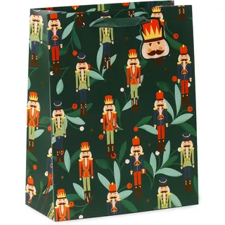 Puckator Weihnachten Nussknacker Geschenktasche - Groß