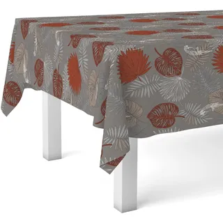 Martina Home Wachstuchtischdecke Arga, 300 x 140 cm, Grau