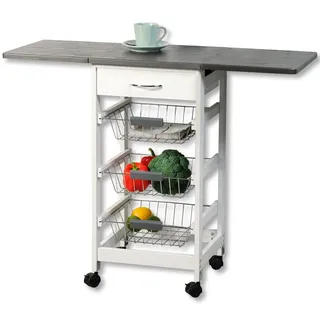 KESPER "Rollwagen", 1 Stk. tlg. obere Ablage ausklappbar,