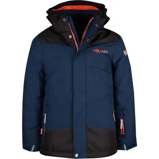 TROLLKIDS Kids Norefjell Jacket Jungen Wasserdichte Jacke Marine 132-142 Grösse 92 - Marine