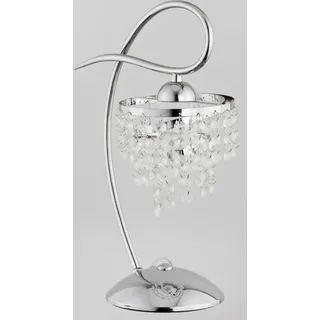 ALFA Nachttischleuchte DIANA, 1x E14 - Silber