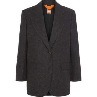 BOSS ORANGE Kurzblazer »C_Jaso«, in dezent gemustertem Design, schwarz