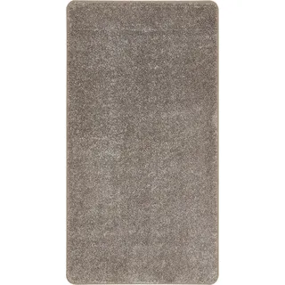 andiamo 292171 Shaggy Langflor Uni Farben weicher Flor Teppichläufer Brücke, 58 x 110 cm, crème/weiß