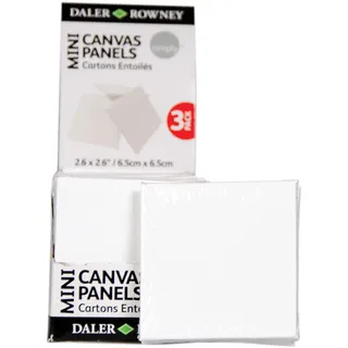 Simply Canvas Panel 7,6 x 6,6 cm, 3 Stück