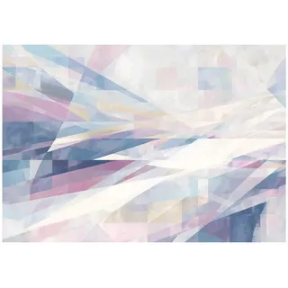 Wallarena Fototapete Abstrakt Modern Lila 250x175 cm , Multicolor , Papier , Uni , Rechteckig , 250x175 cm , FSC 100% , Tapeten & Wandverkleidungen, Fototapeten