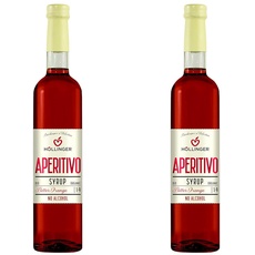 Höllinger Barkeepers Selection Aperitivo Sirup, 0.5L Glas (Packung mit 2)