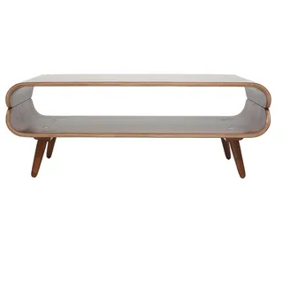 Design-Couchtisch Nussbaum TAKLA