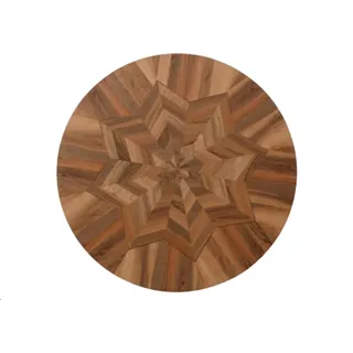 Esstisch Rundtisch Holztisch Familientisch Speisetisch Designertisch Runder - Braun