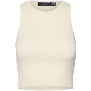 VERO MODA VMGINNY SL O-Neck Crop TOP NOOS