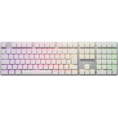 Bild PureWriter RGB weiß, Kailh Choc LOW PROFILE BLUE, USB, DE (4044951034239)