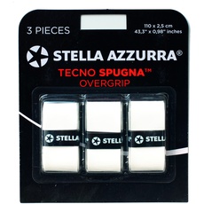 Stella Azzurra Tecno Schwamm Overgrip, Arktisches Weiß, Einheitsgröße
