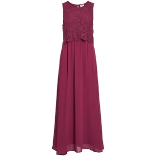 VILA Maxikleid Spitzenkleid Anemone 44