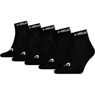 Head Socken 5 Paare Schwarz 43-46