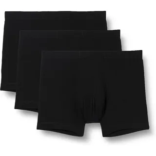 SCHIESSER 95/5 Shorts Organic Cotton schwarz XXL 3er Pack