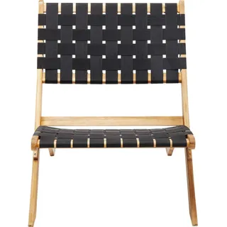 Kare Klappsessel Ipanema 78 x 60 x 72,5 cm schwarz