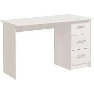 Parisot Kinderschreibtisch »Infinity« Jugendschreibtisch, mit 3 Schubkästen, 121,5 x 55 cm, Arbeitshöhe 75cm, weiß
