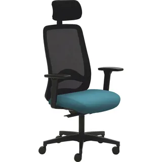 Mayer Sitzmöbel Drehstuhl »2228« () 3D Armlehnen, Kopfstütze, Sitztiefenverstellung, blau