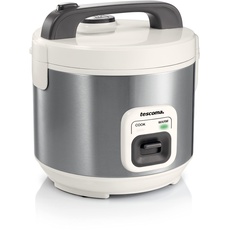 Tescoma GrandCHEF Premium Elektrischer Reiskocher I Antihaft-Innentopf I Automatischer Warmhaltemodus I Inklusive Dampfgareinsatz für Vielseitigkeit in der Küche