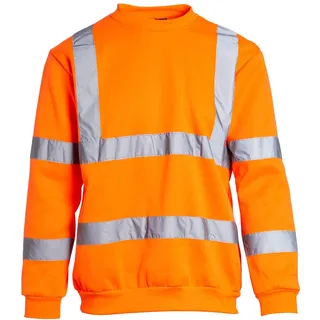 Blackrock Hi-Vis Kapuzenpullover orange, Winter-Arbeitskleidung | Langarm-Pullover mit hoher Sichtbarkeit für Männer und Frauen - Sweatshirt, Arbeitskleidung, dicke Langarm-Pullover Hi Vis