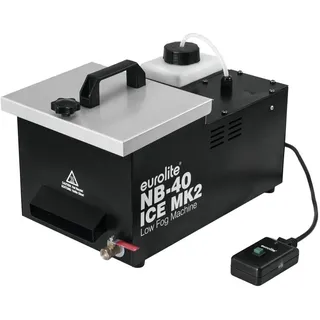 Eurolite NB-40MK2 ICE Nebelmaschine Schwarz
