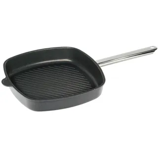 AMT Eckpfanne mit Grillboden Ø28cm