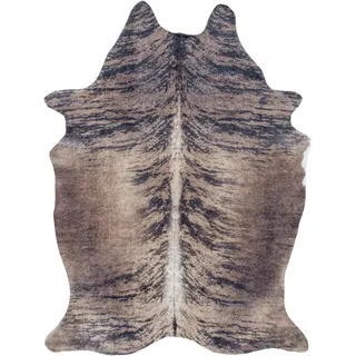 Ayyildiz ETOSHA 4115 Kurzflorteppich 150 x 200 cm Braun/Grau