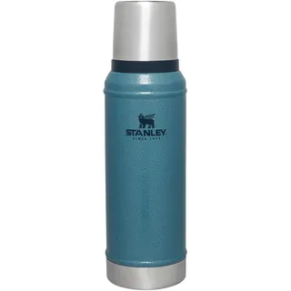 Stanley Classic Legendary Thermoskanne 0.94L - Hält 24 Stunden Heiß Oder Kalt - Spülmaschinenfest - Deckel Dient Als Becher - Isolierflasche BPA Frei - Edelstahl Thermosflasche - Hammertone Lake