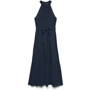 VERO MODA Vmeasy Joy S/L Long Halterneck Dress WVN