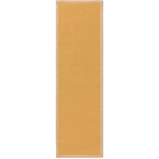 benuta Nest Sisalteppich Sana Beige 70x240 cm , Textil , Beton Optik , Rechteckig , 70x240 cm , Gots , für Fußbodenheizung geeignet , Teppiche und Böden, Teppiche