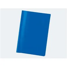 Heftschoner A4 dunkelblau transparent - Eine Verkaufseinheit = 25 Stück - 7493