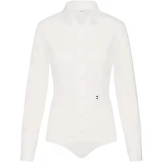 Seidensticker Damen Women Slim Longsleeve Stretch Bluse, Weiß(080620), 40 EU